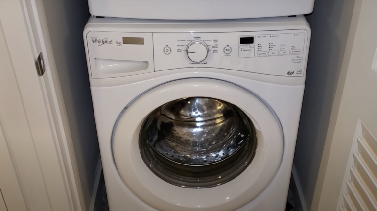 Whirlpool Washing Machine Door Locked Flashing photo