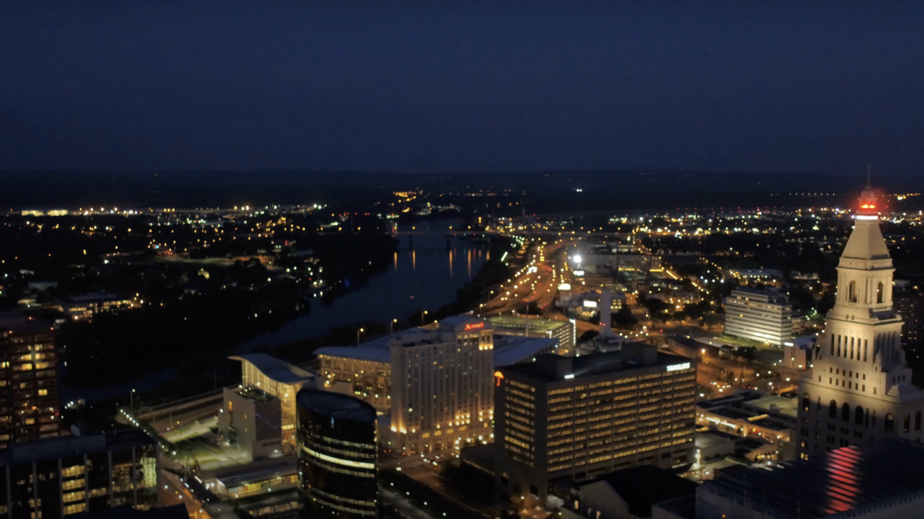 Aerial View Hartford Connecticut