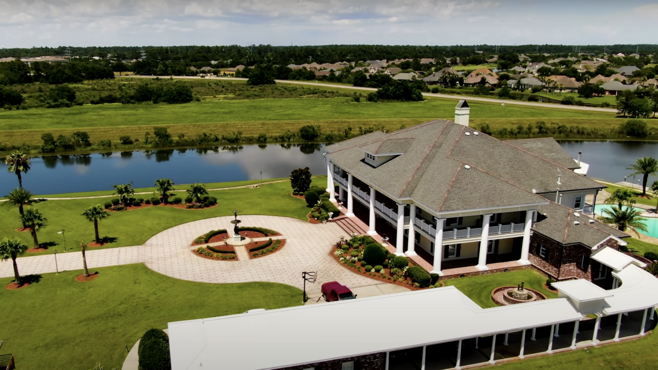 Lousiana aerial view