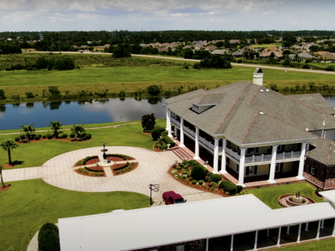 Lousiana aerial view