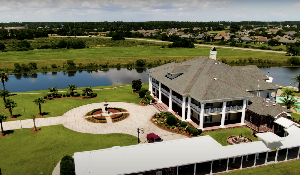 Lousiana aerial view