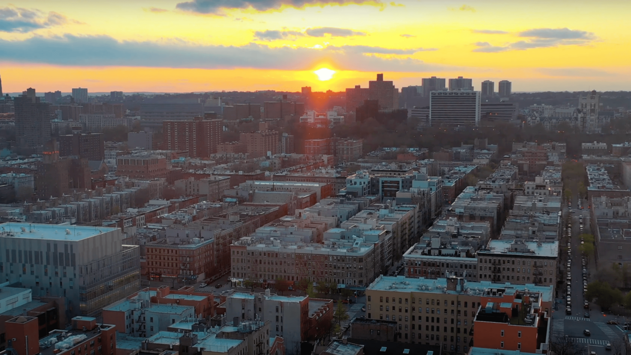 Bronx aerial view