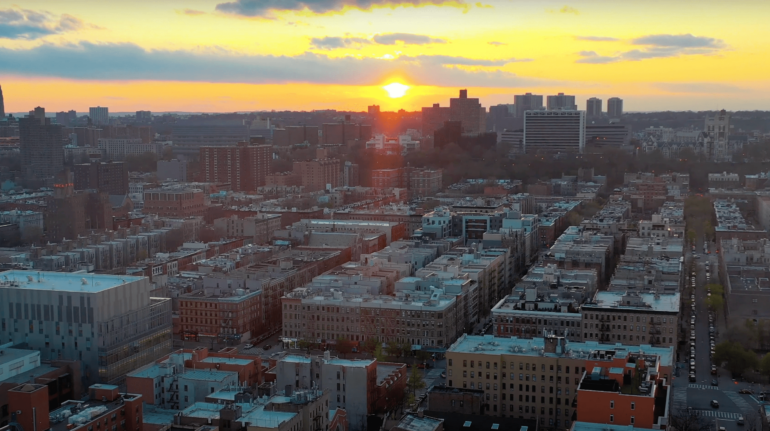 Bronx aerial view