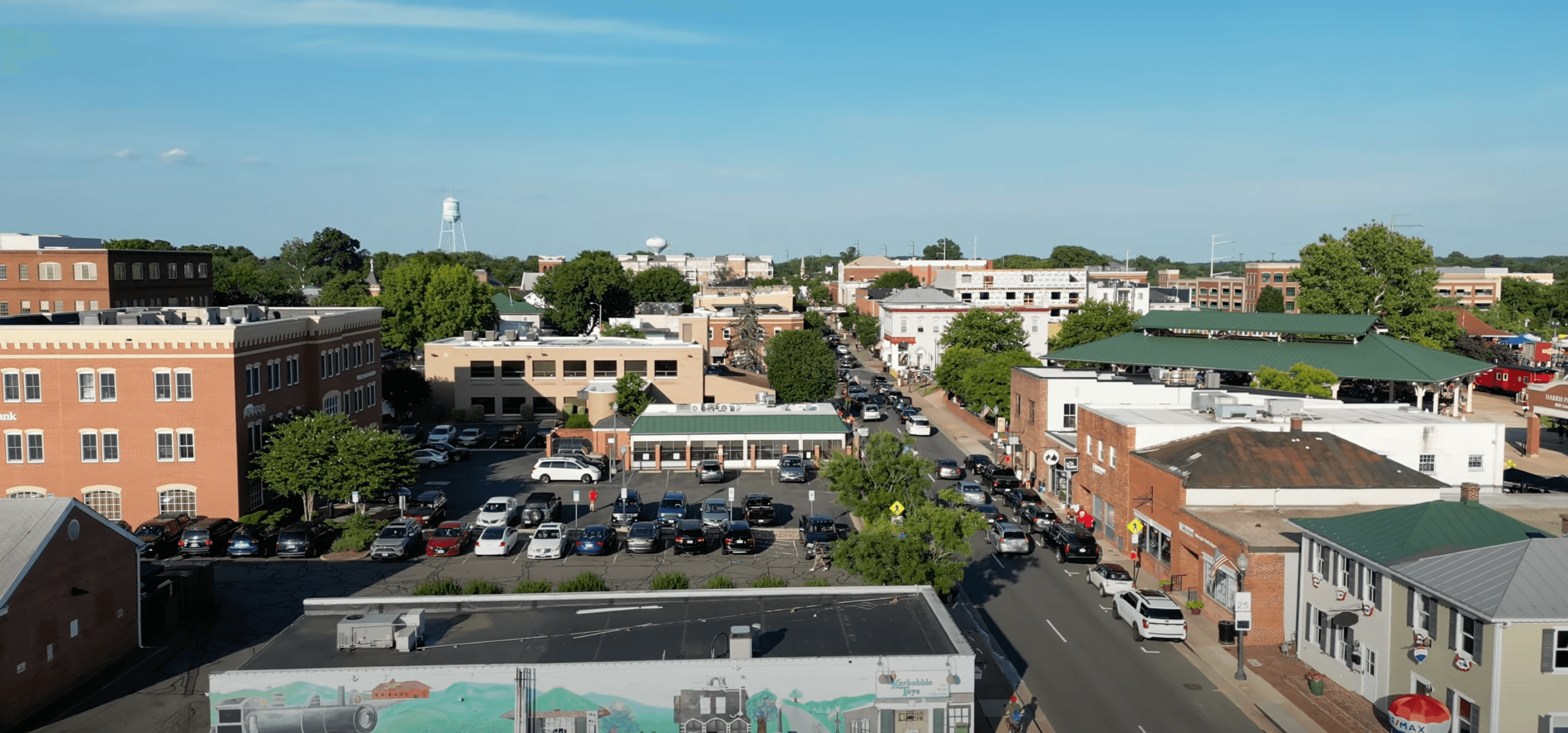 Manassas aerial view