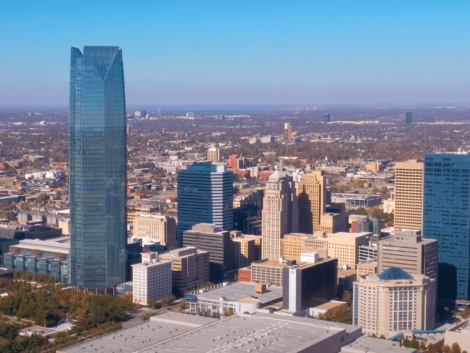 Oklahoma aerial view